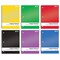 Better Office Products Spiral Notebooks, 3-Subj, College Rule, 120 Shts W/Sturdy Pkt Div, 10.5in. x 8in. Asst'd Colors, 6PK 25736 - alternate 1